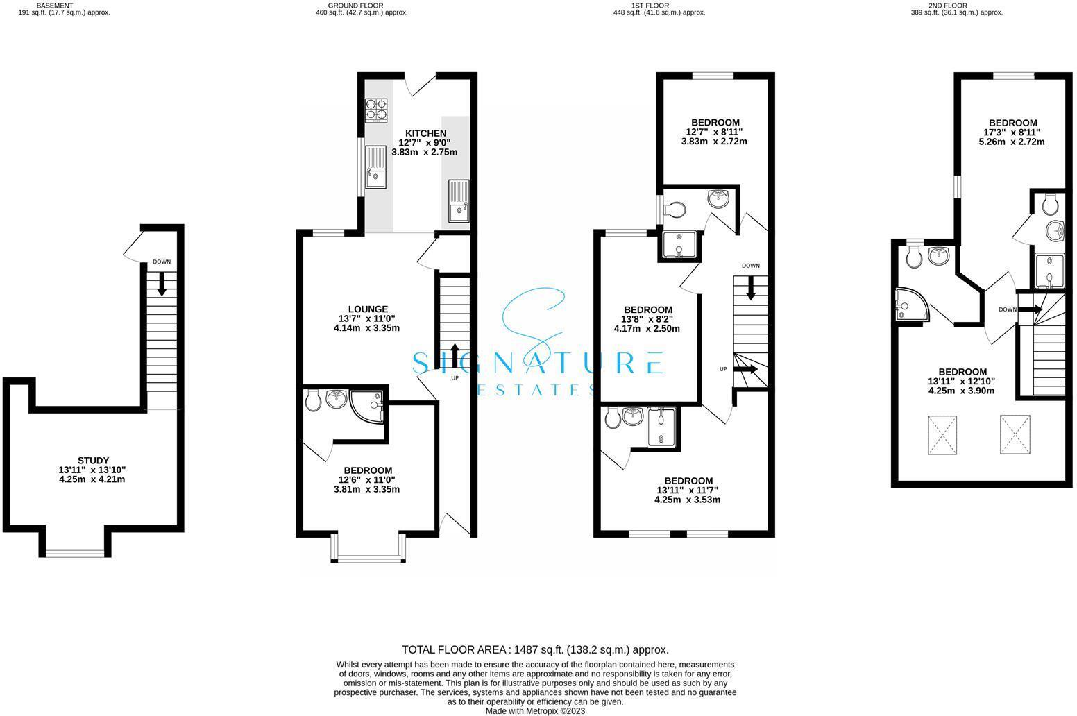Gladstone Road, WATFORD floorplan