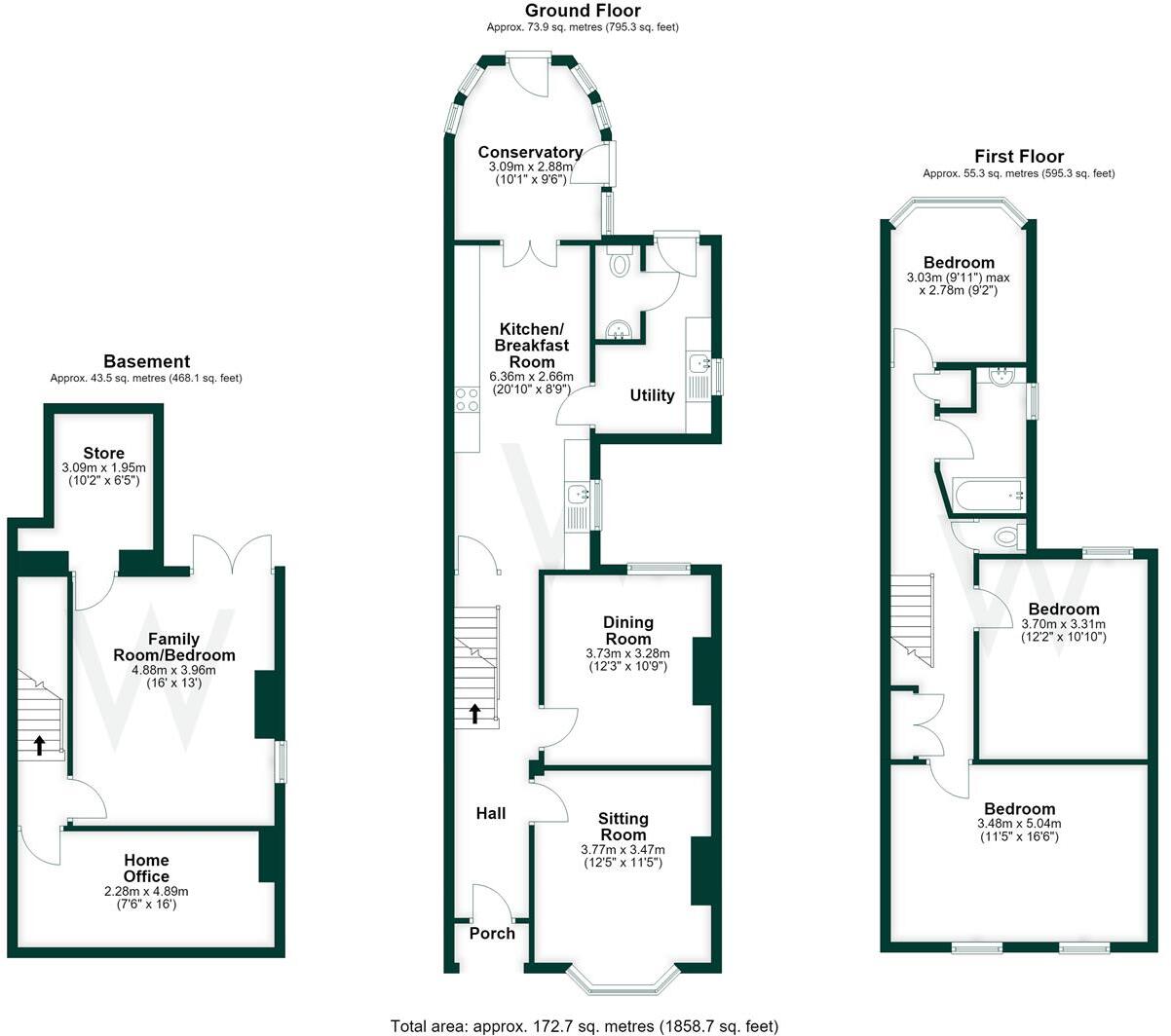 Wilton Road, Salisbury floorplan