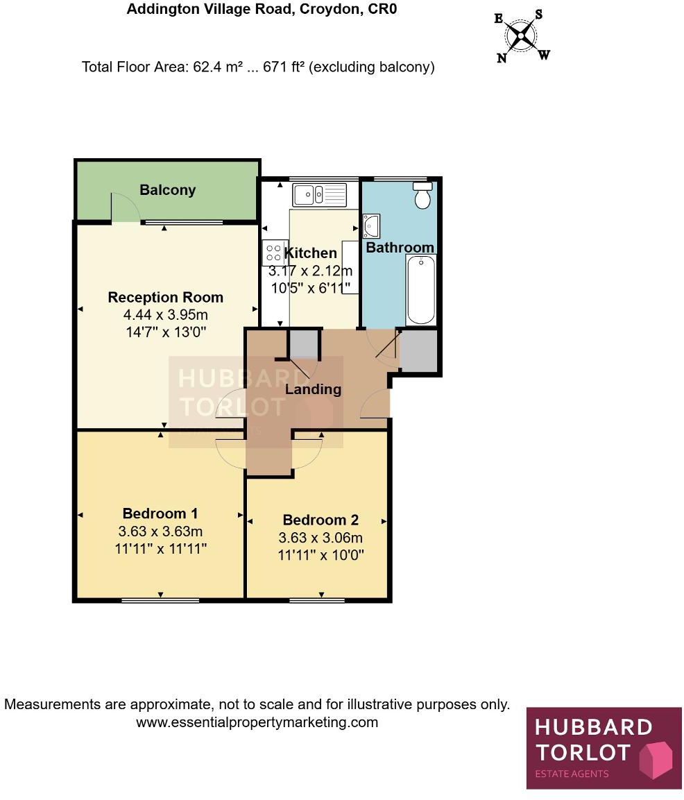 Addington Village Road, Croydon, CR0 5AQ floorplan