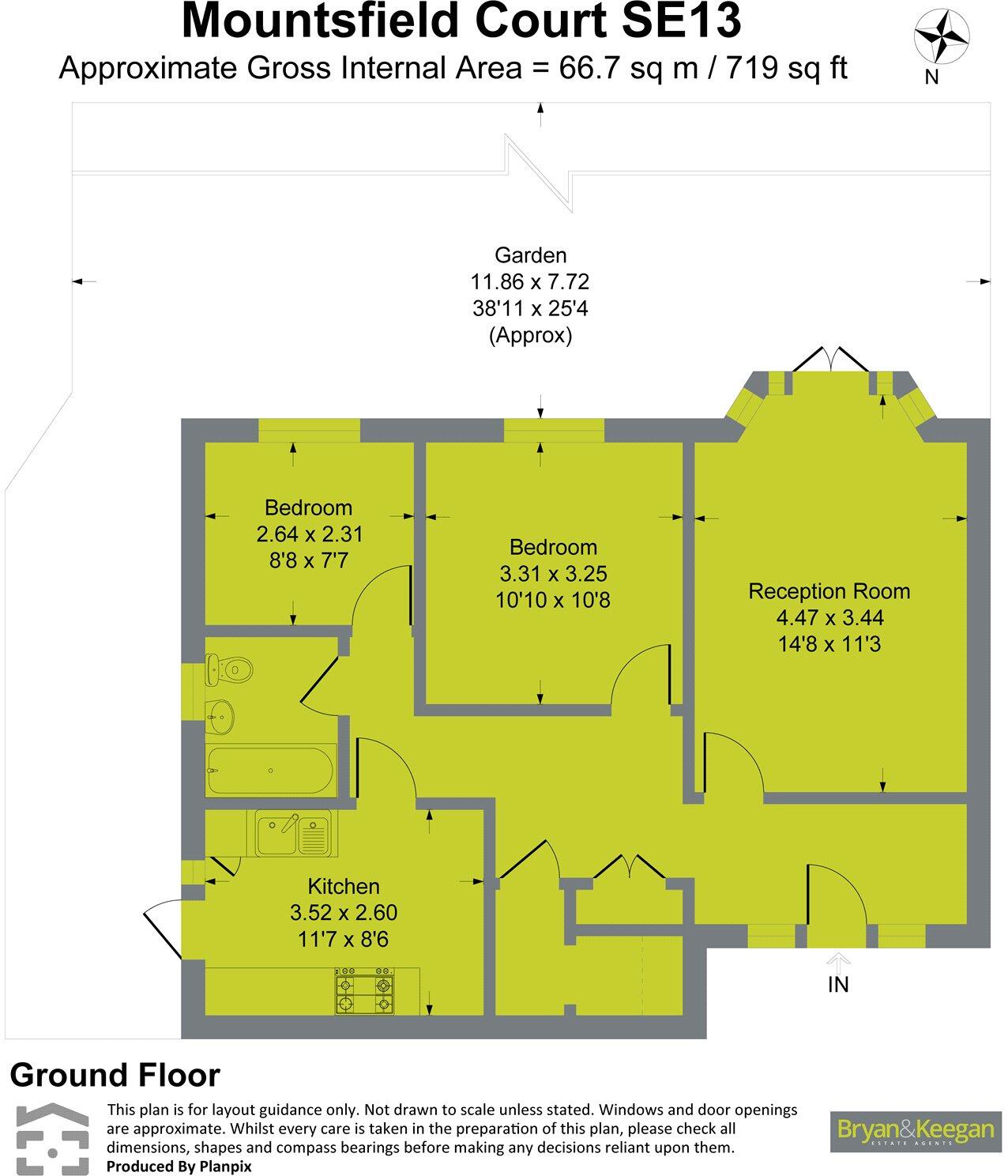 Hither Green Lane, London, SE13 floorplan