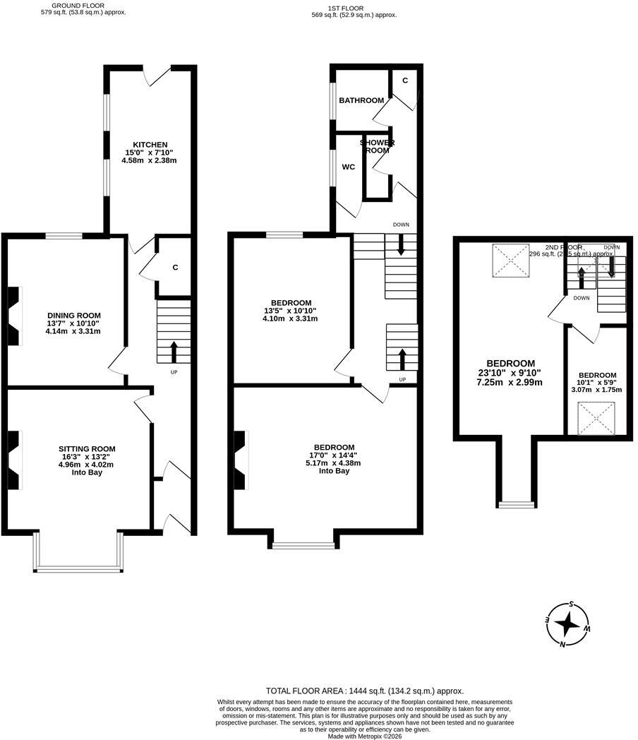 Cardigan Terrace, Heaton, Newcastle upon Tyne floorplan