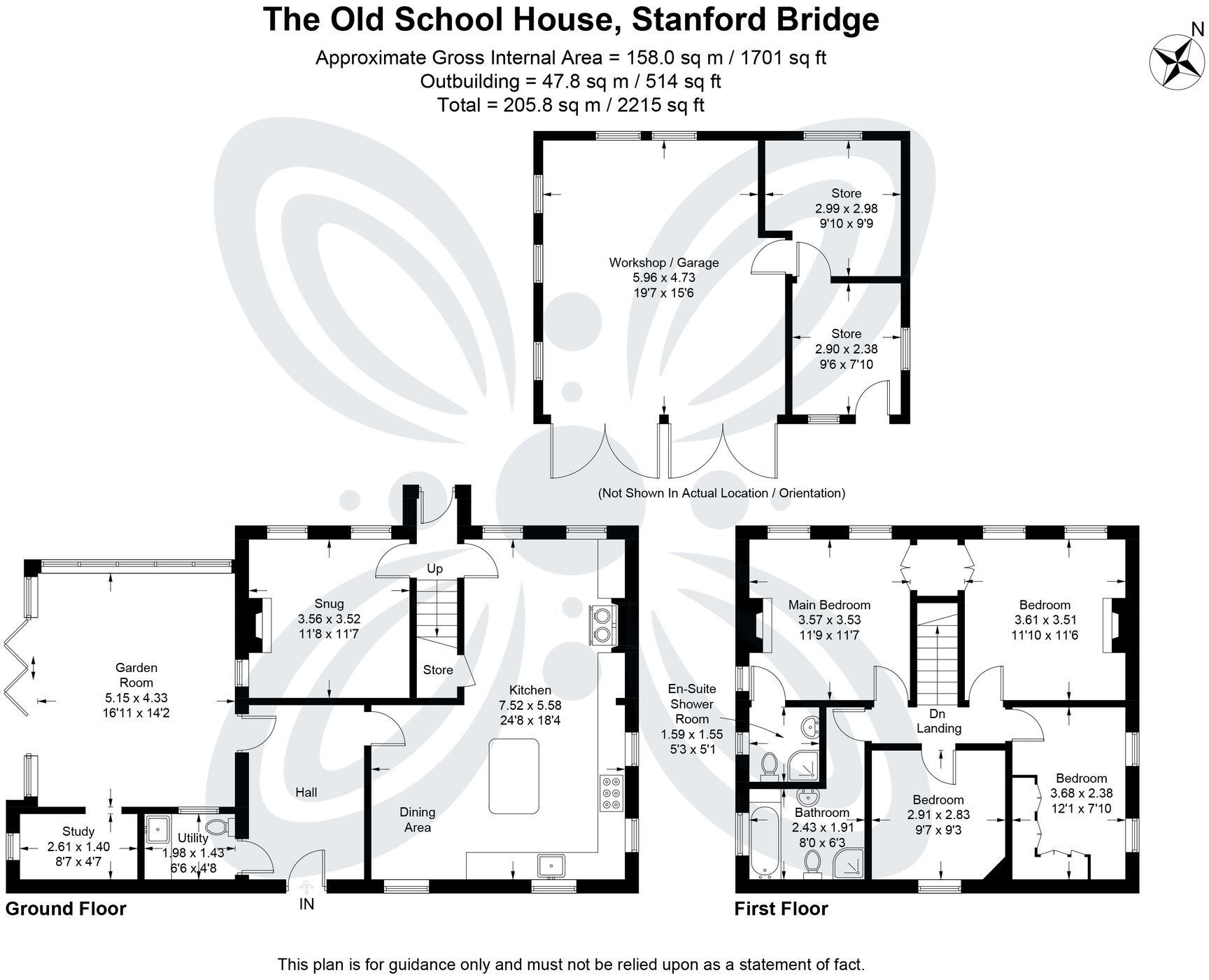 Stanford Bridge, Worcester, WR6 floorplan