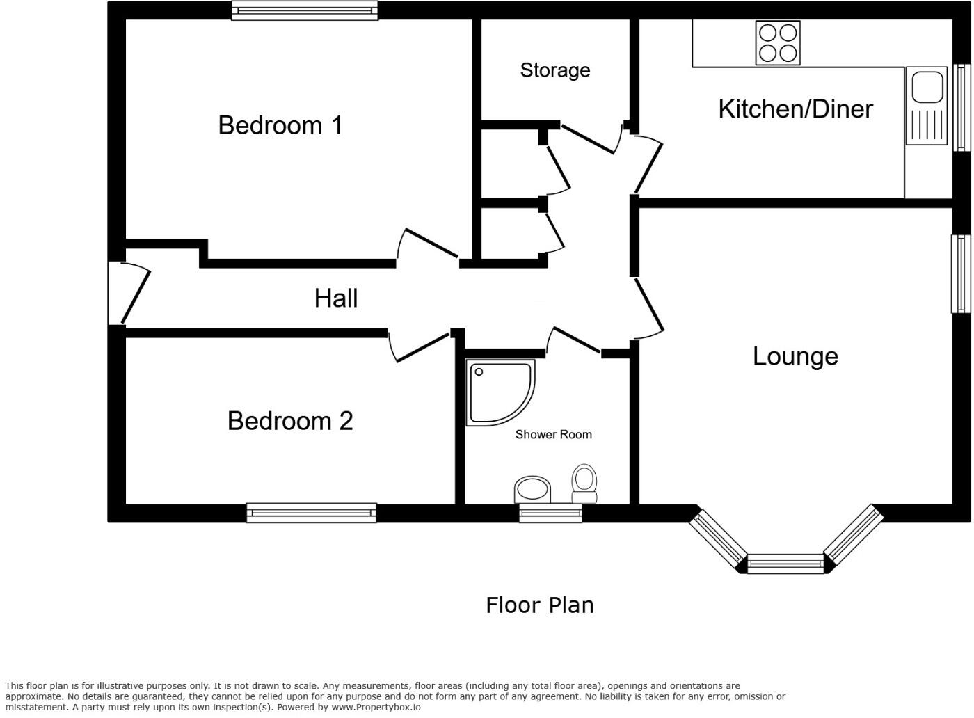 Olivers Close, Clacton-On-Sea, CO15 floorplan