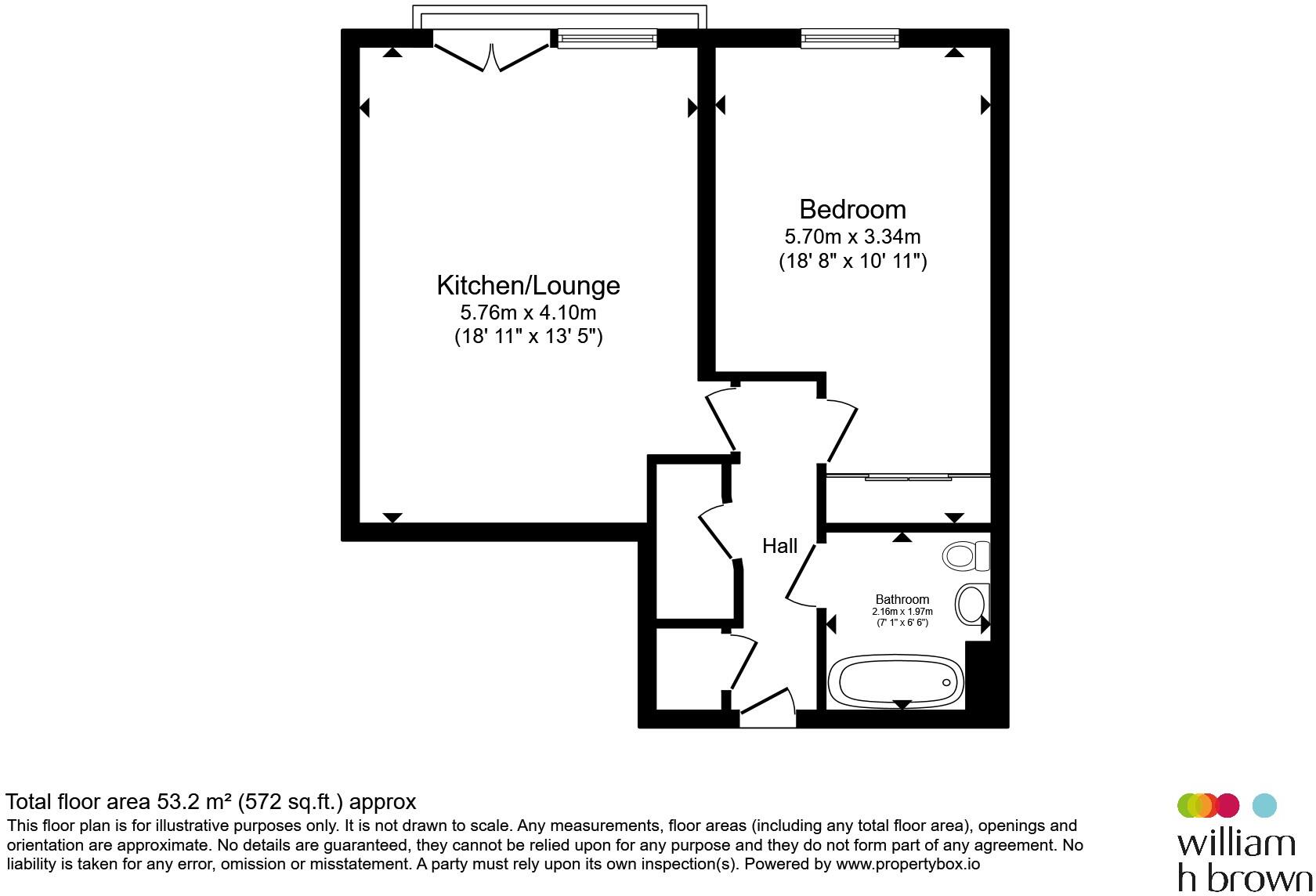Springfield Road, Chelmsford floorplan