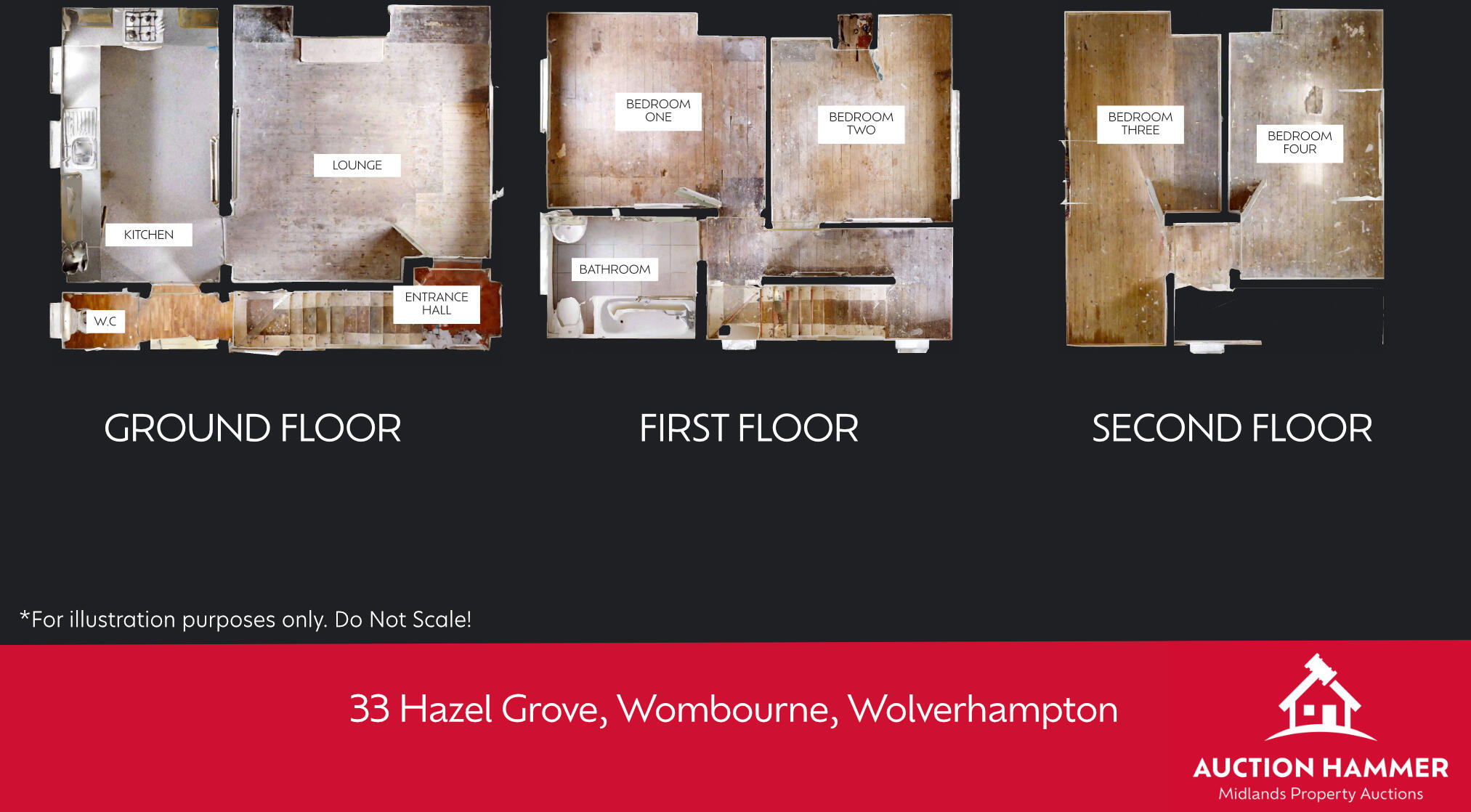33 Hazel Grove, Wombourne, Wolverhampton, West Midlands WV5 9EG floorplan