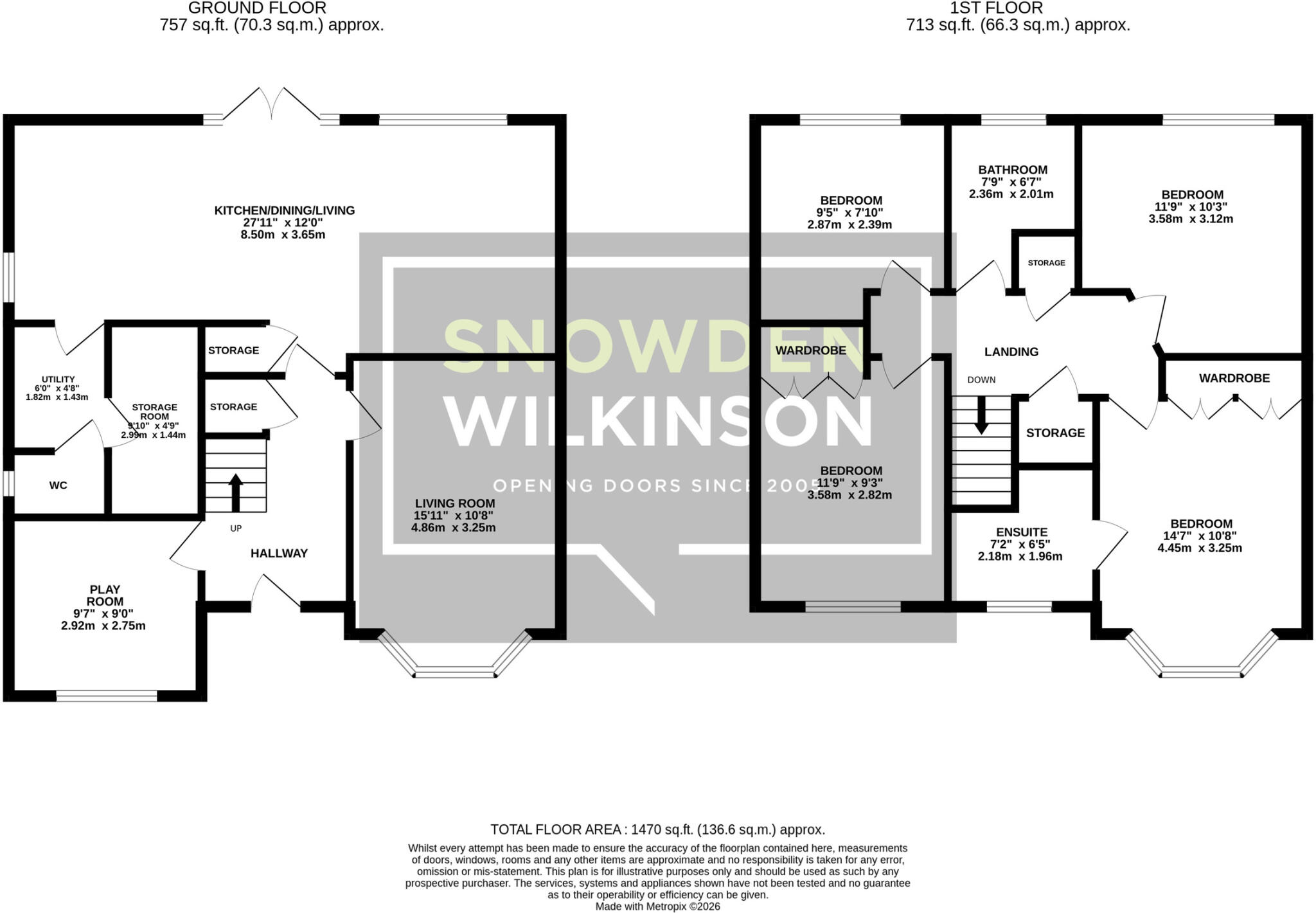 Chadwick Avenue, Woodford floorplan