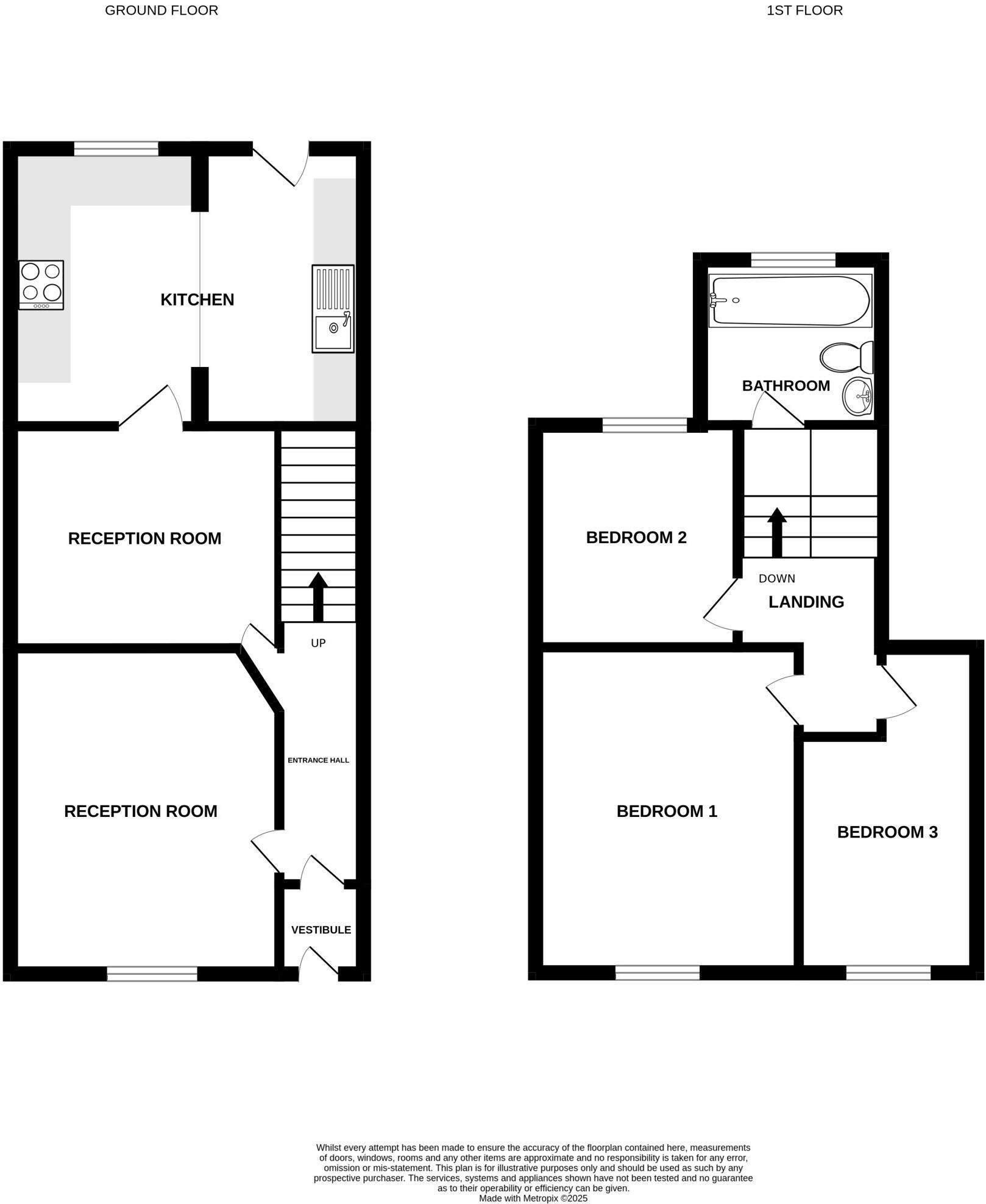 Wellfield Road,  Preston, PR1 floorplan