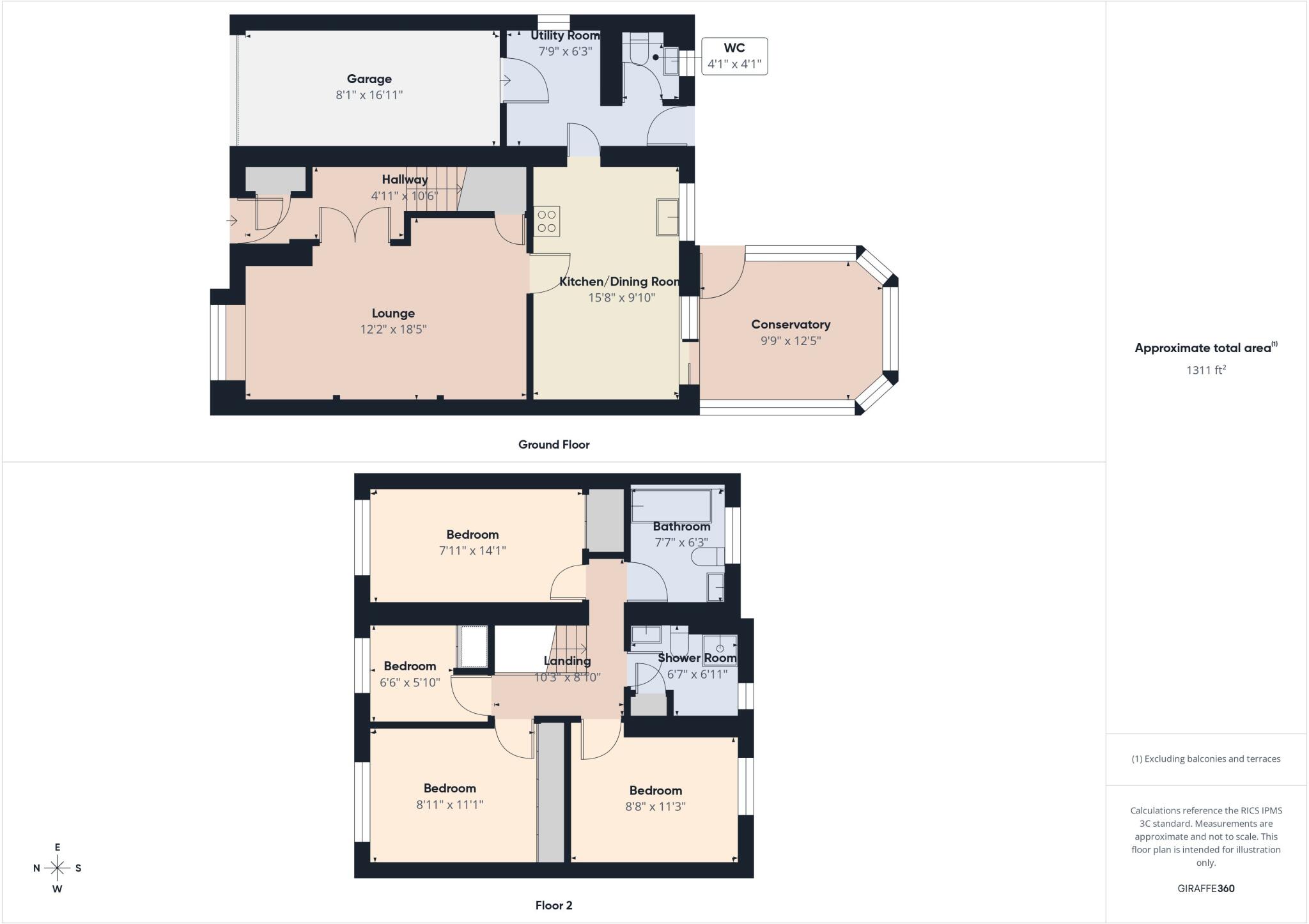 North Drive, Hebburn, Tyne and Wear, NE31 floorplan