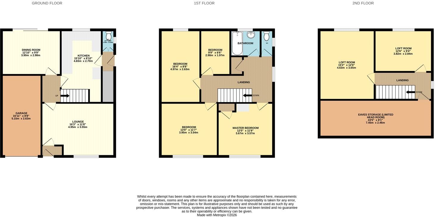 Stanshaw Close, Frenchay, Bristol, BS16 floorplan