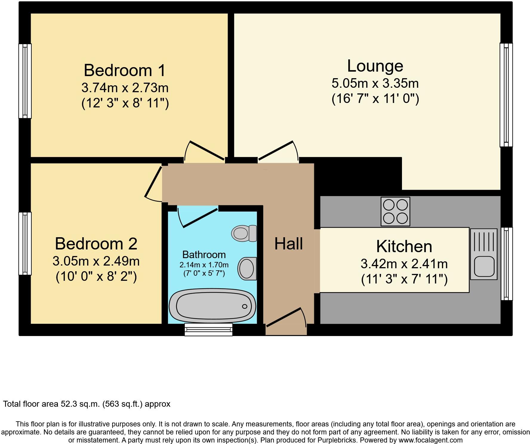 St. Andrews Drive, Stoke-on-Trent, ST7 floorplan