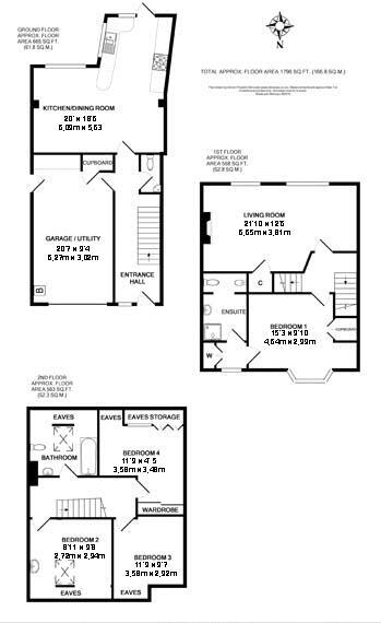 18a Fore Street, Moretonhampstead, Devon floorplan