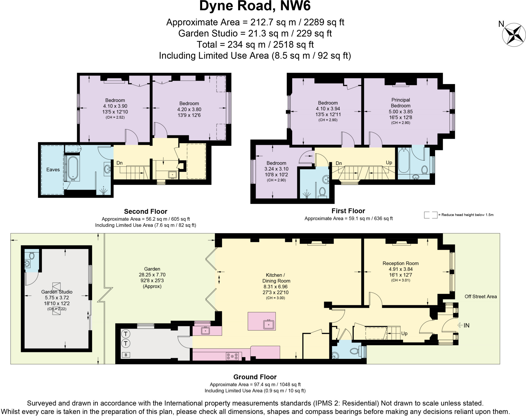 Dyne Road, London, NW6 floorplan