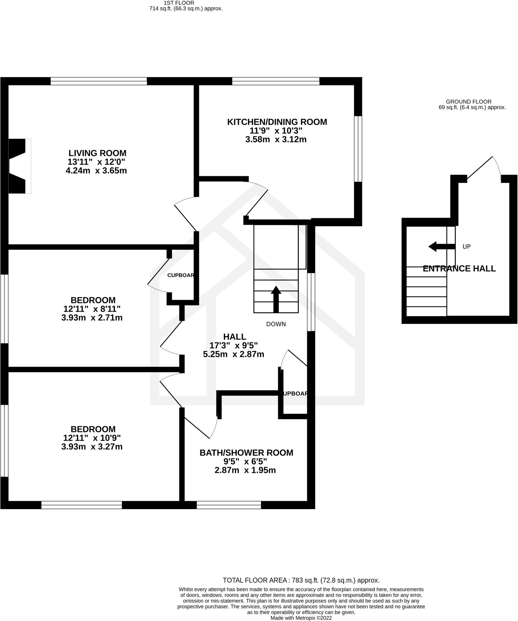 Carrington Lane, Milford on Sea floorplan