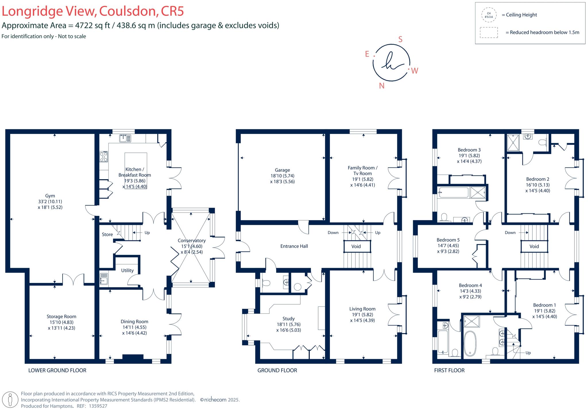 Longridge View, Chipstead, CR5 floorplan