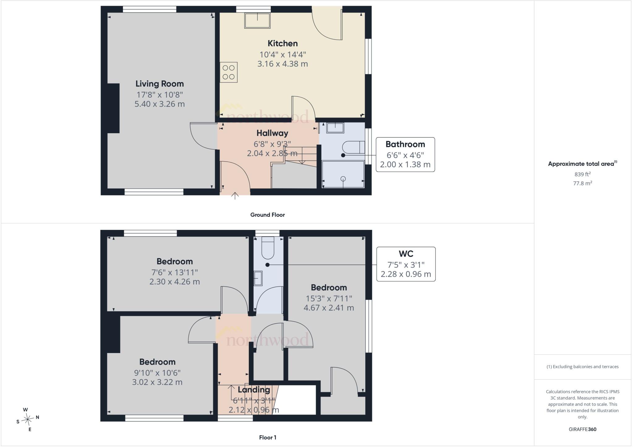 Stratton Close, Portsmouth, PO6 floorplan