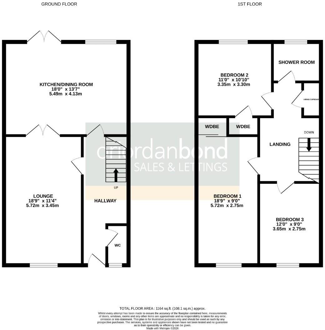 Dell Crescent, Overstone Lodge, Northampton NN3 floorplan