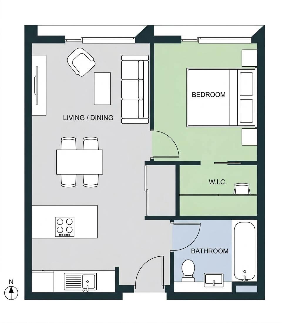Freemasons Row, Liverpool, L3 floorplan