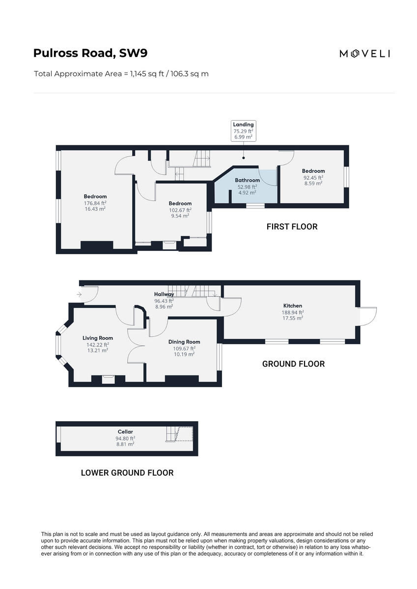 Pulross Road, London, SW9 floorplan