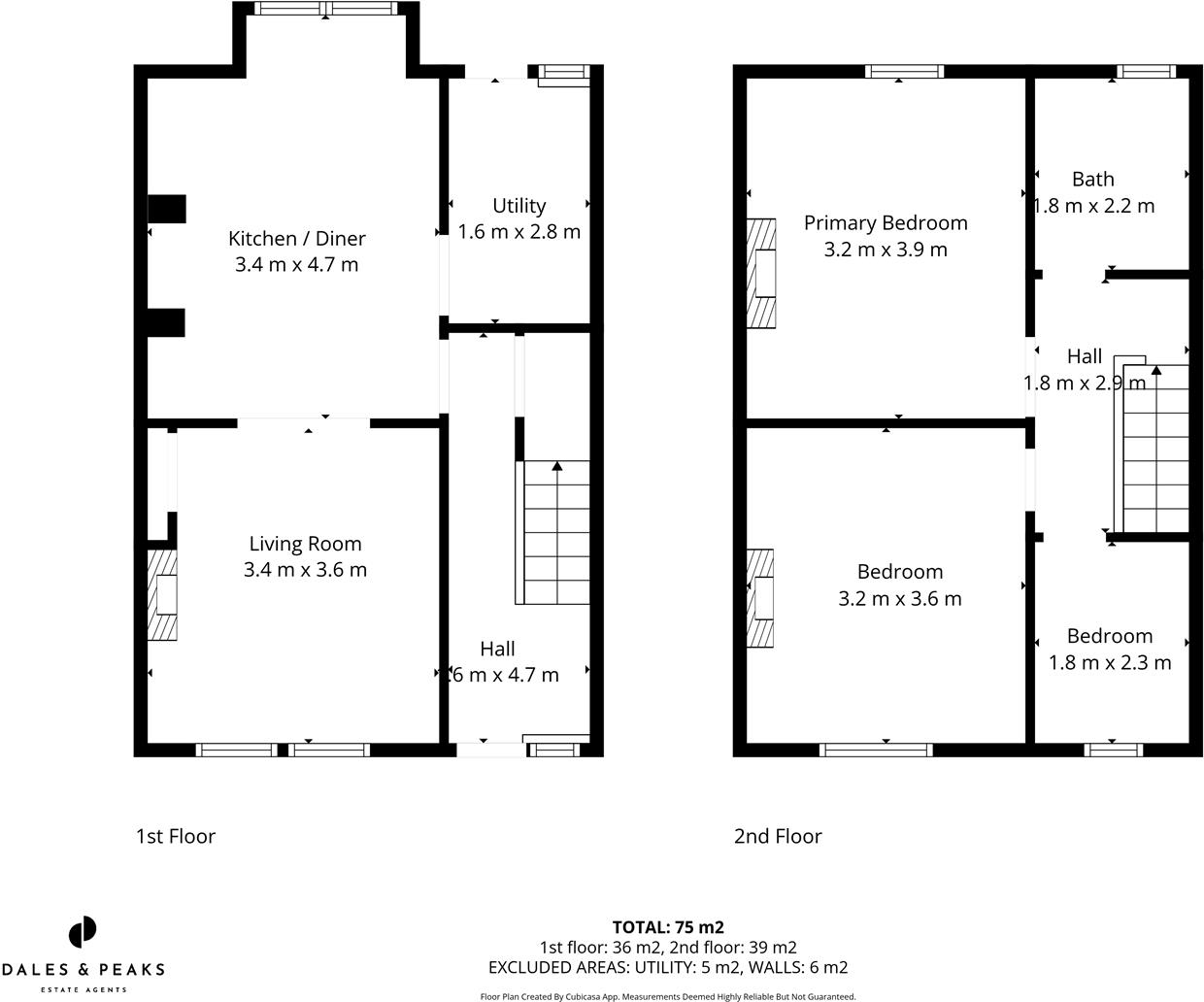 Northwood Avenue, Darley Dale, DE4 2GD floorplan