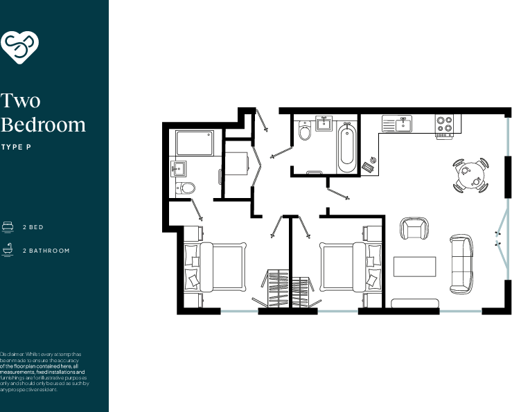 Flat G12, Barford House, Grosvenor Street West, Birmingham floorplan