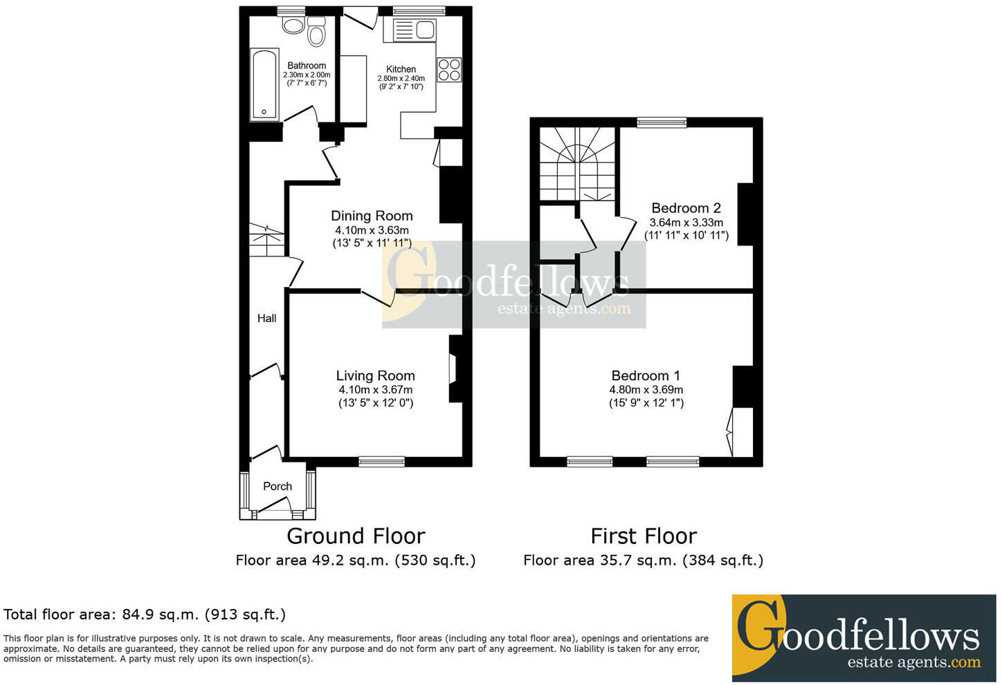 Hawthorn Terrace, Walbottle, Newcastle Upon Tyne floorplan