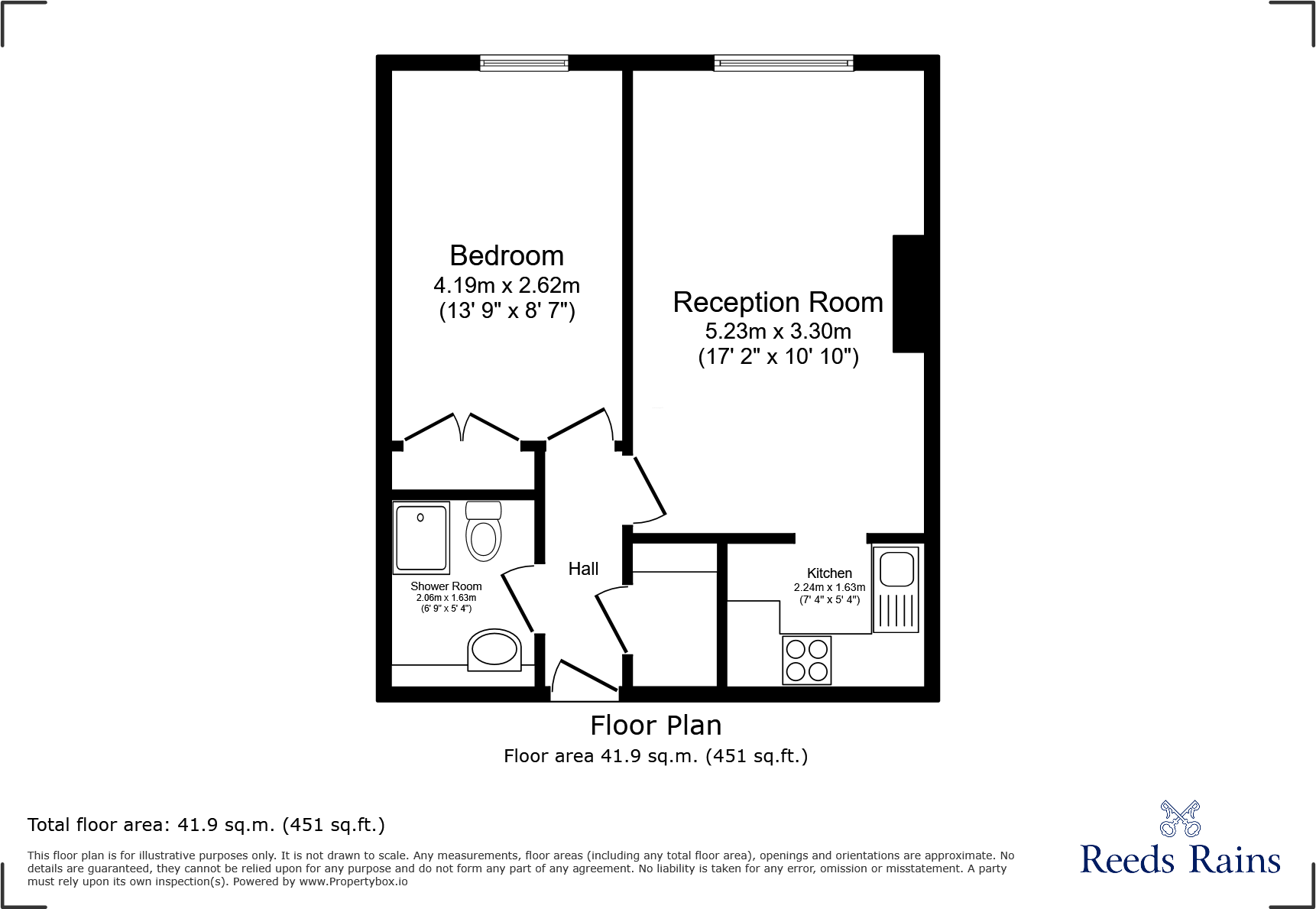 Strand Quay, Rye, East Sussex, TN31 floorplan