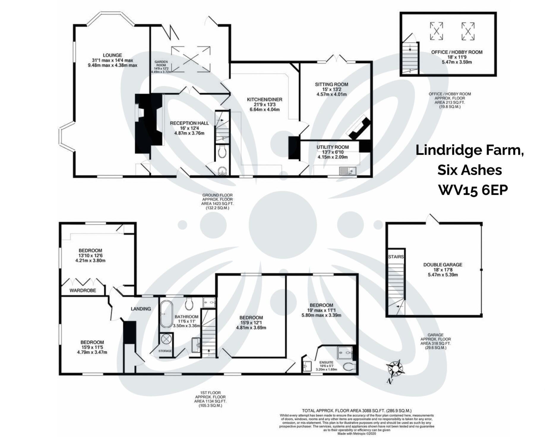Six Ashes, Bridgnorth, WV15 floorplan
