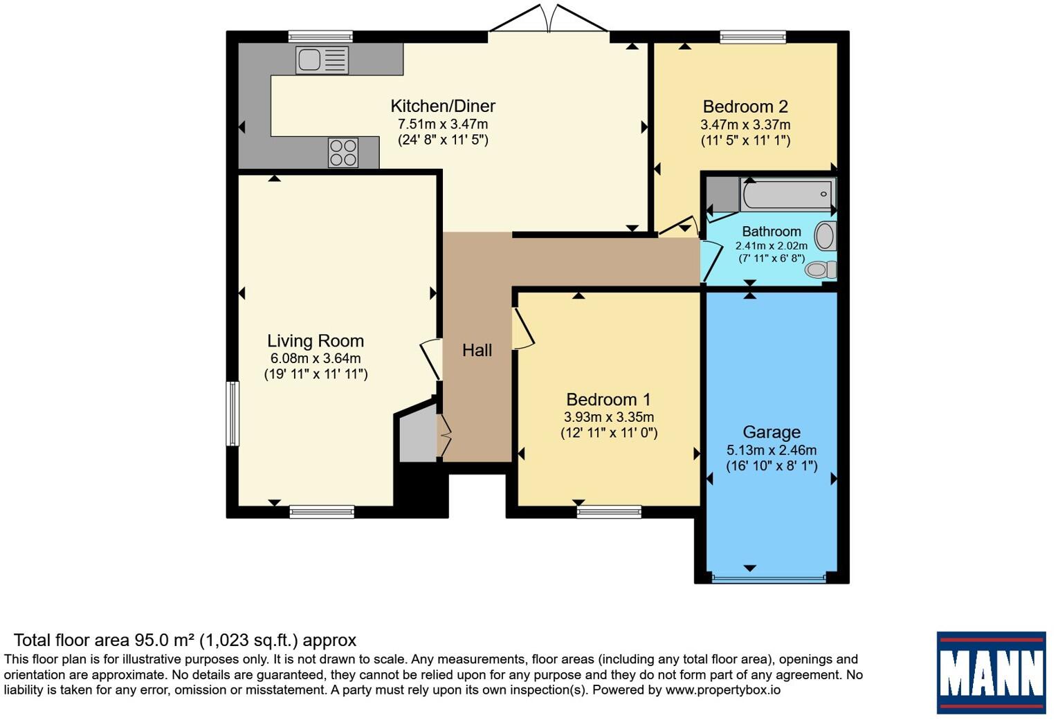 Minster Road, Minster on Sea, Sheerness, Kent, ME12 floorplan