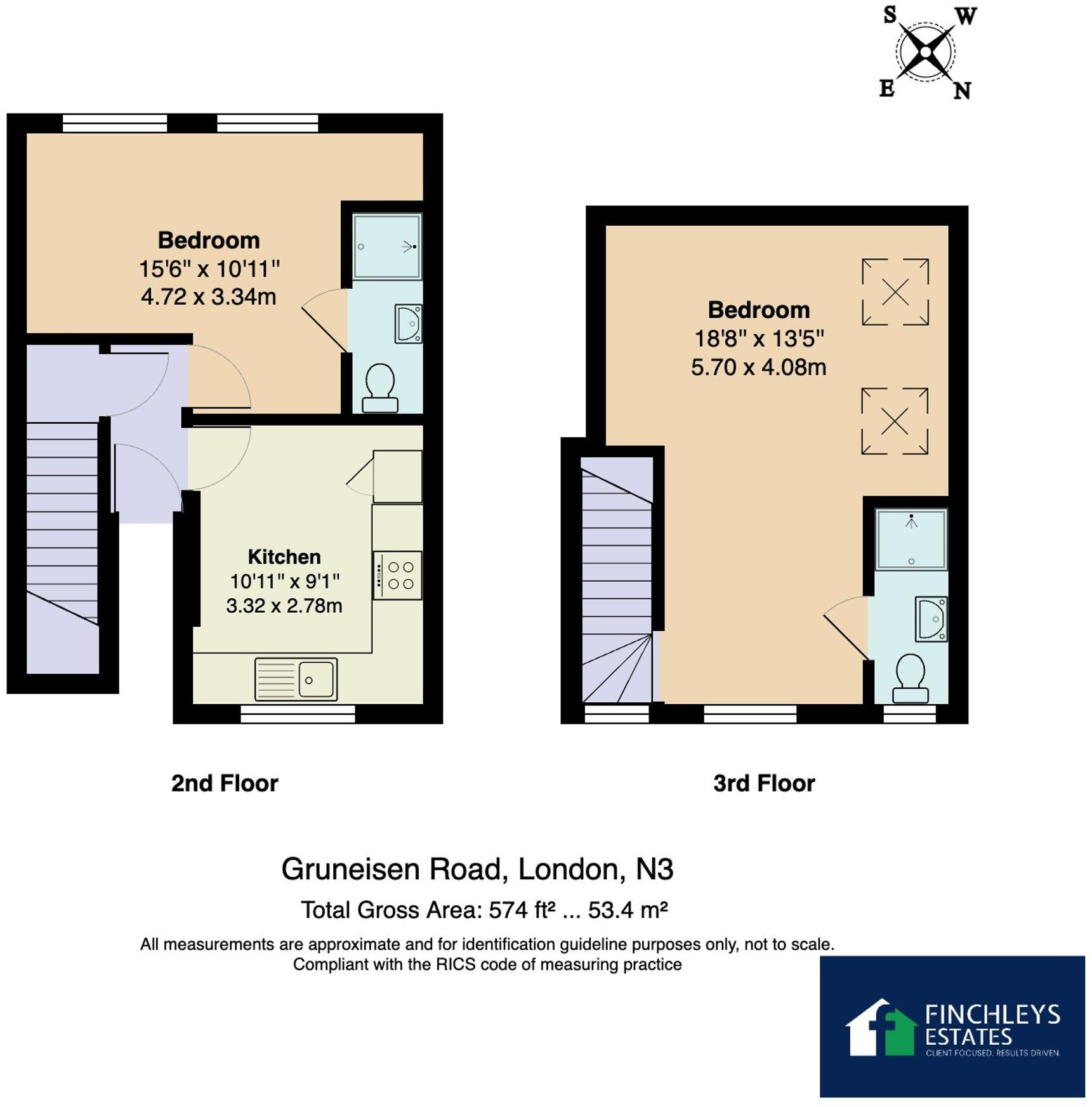 Gruneisen Road, London, N3 floorplan