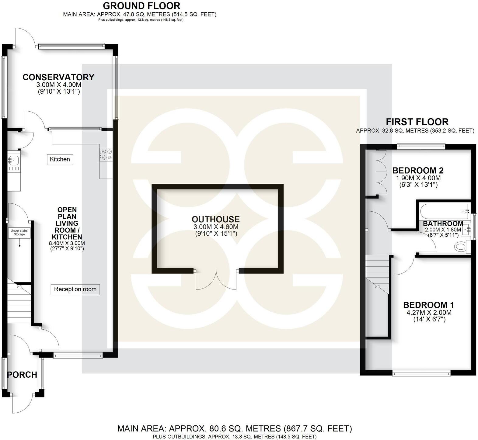 Chelston Road, Ruislip, HA4 floorplan