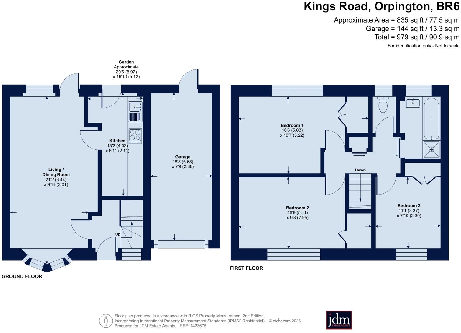 Kings Road, Orpington, Kent, BR6 floorplan