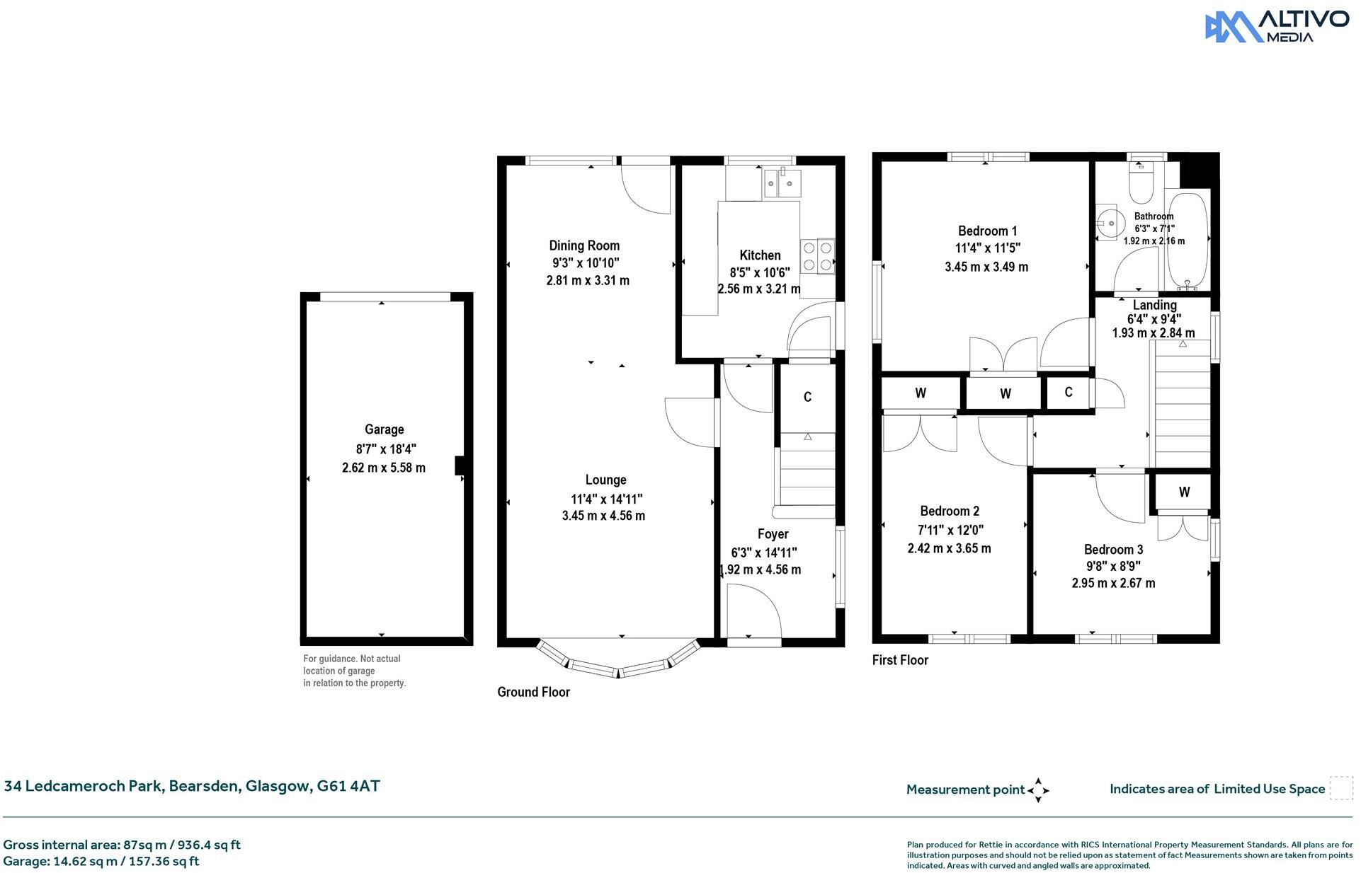 Ledcameroch Park, Bearsden floorplan