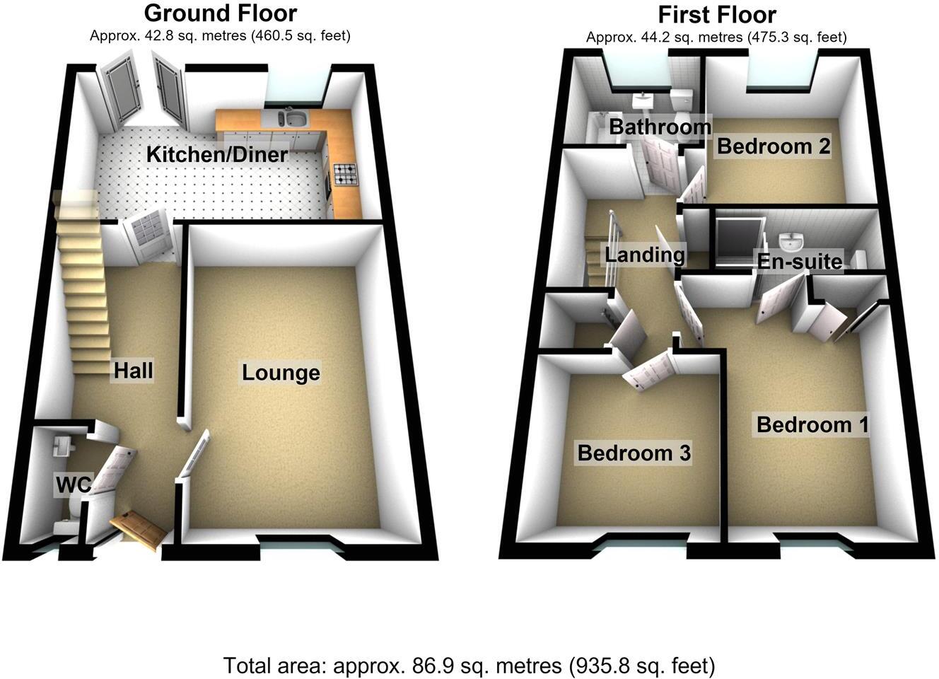Vickers Road, Market Harborough floorplan
