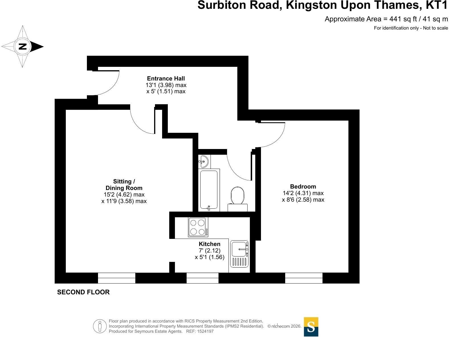 Surbiton Road, Kingston Upon Thames, KT1 floorplan