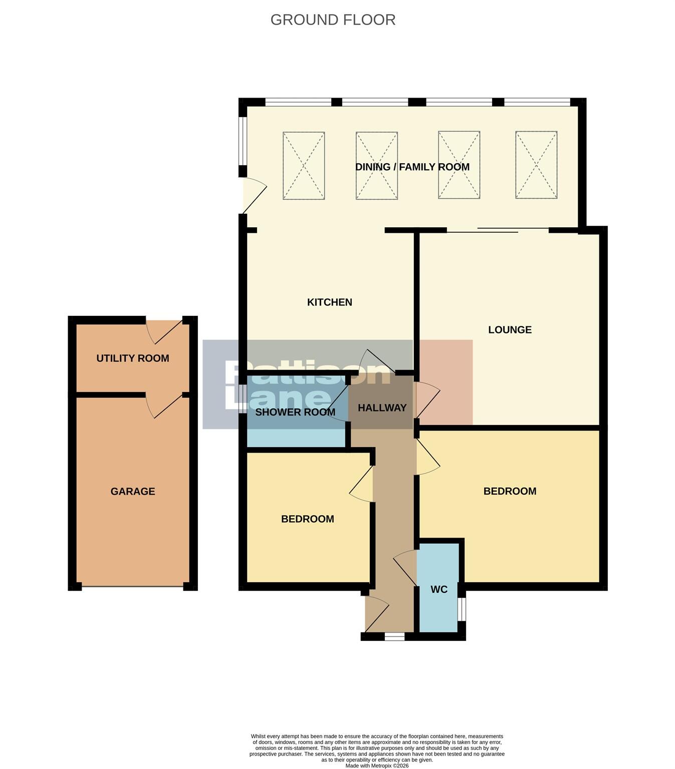 Howard Way, Market Harborough floorplan