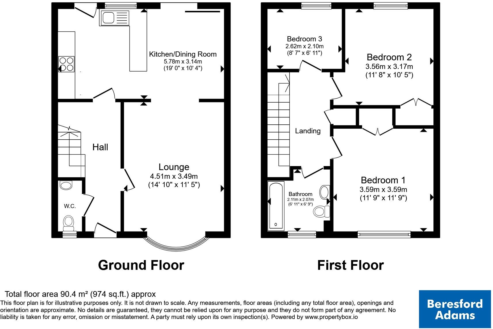 Pinfold Court, CHESTER, Cheshire, CH4 floorplan