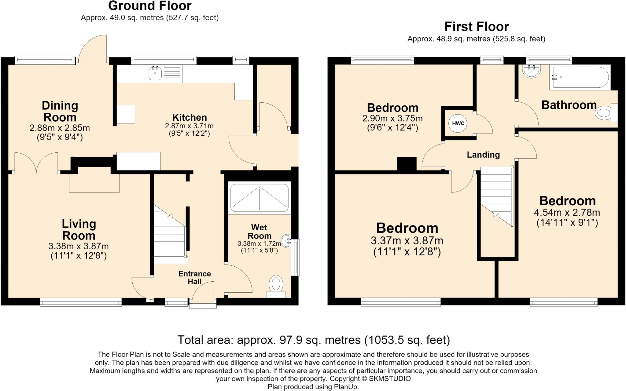 Merrow Drive, Hemel Hempstead, Hertfordshire, HP1 2LZ floorplan