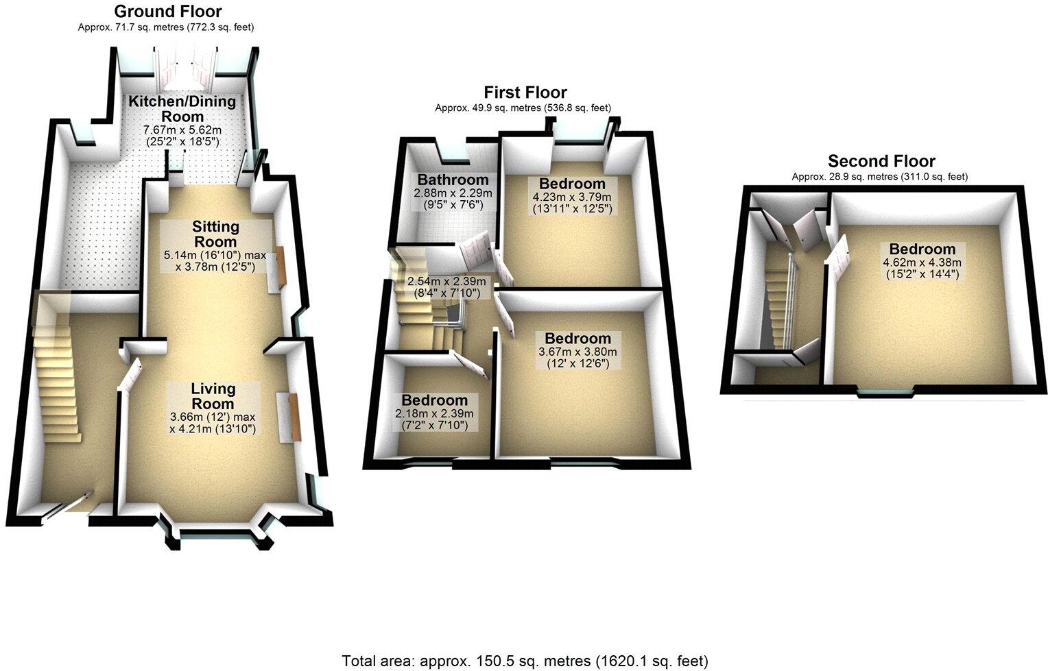 Dogford Road, Royton, Oldham, Greater Manchester, OL2 floorplan