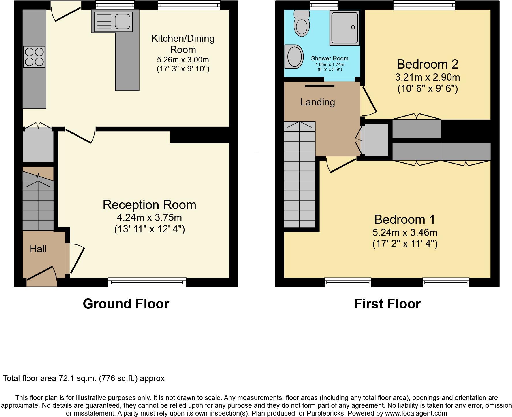 Sterling Avenue, Waltham Cross, EN8 floorplan