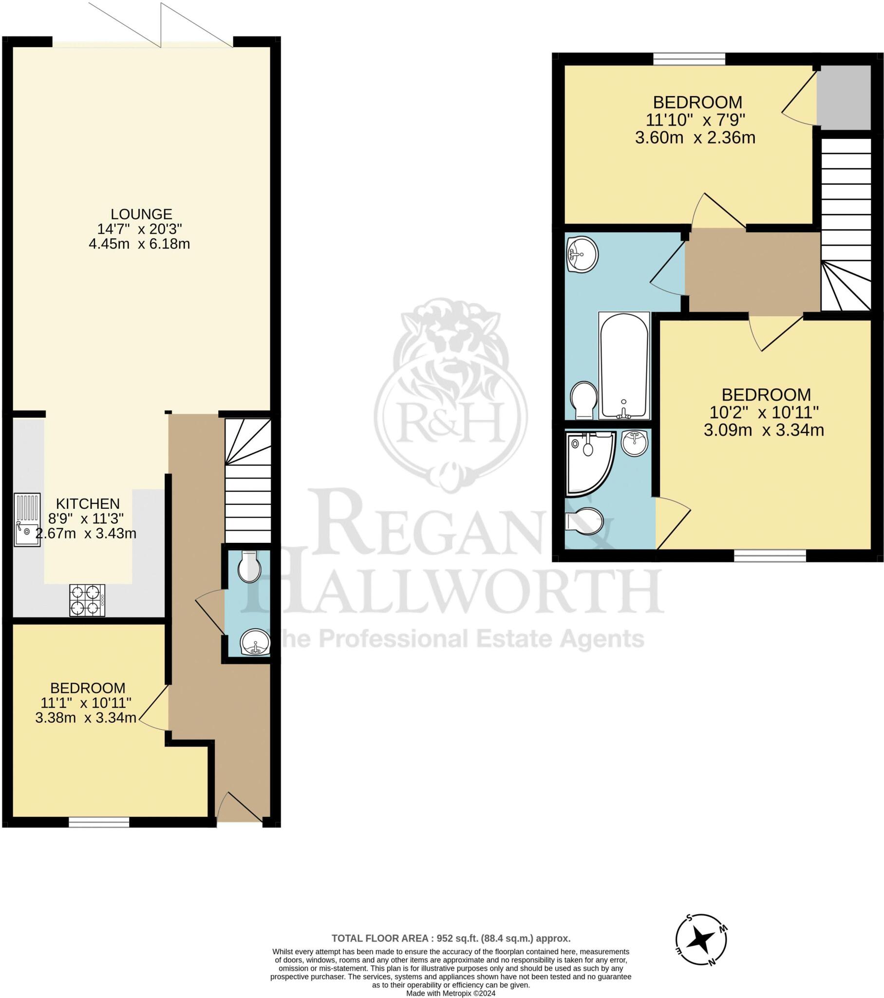 Canal Bank, Appley Bridge, WN6 9AW floorplan