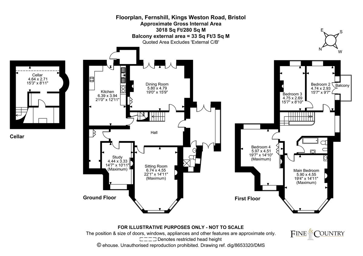Kings Weston Road, Bristol, BS11 floorplan
