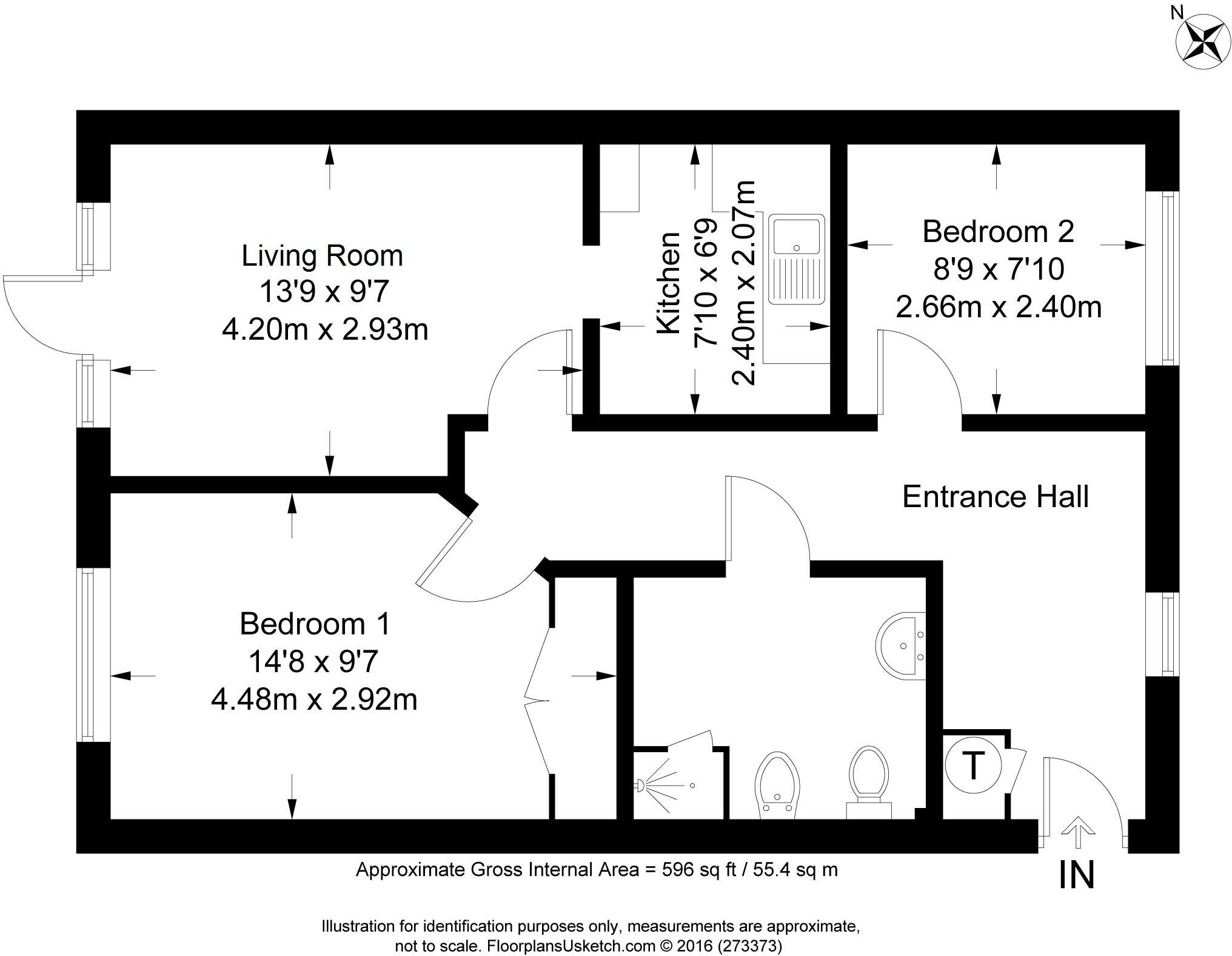 Mary Rose Mews, Adams Way, Alton, Hampshire, GU34 floorplan