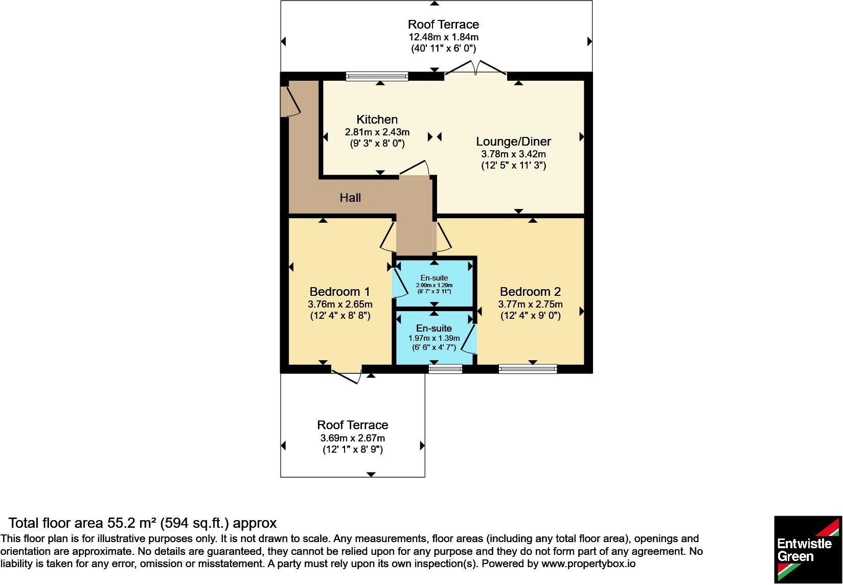 Glovers Court, Preston, Lancashire, PR1 floorplan