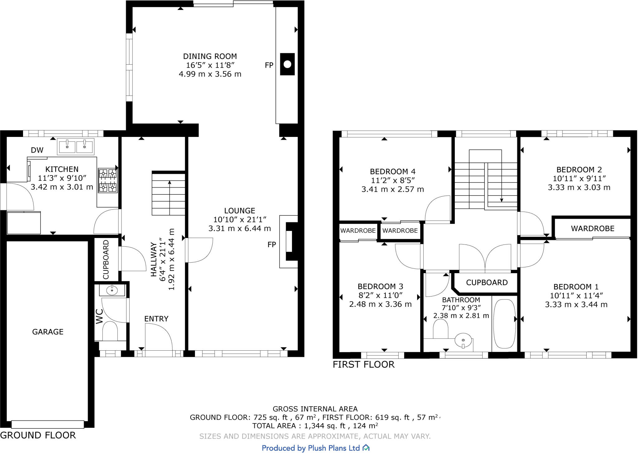 25 Brechame Road, Chapelton, Strathaven, ML10 6SP floorplan