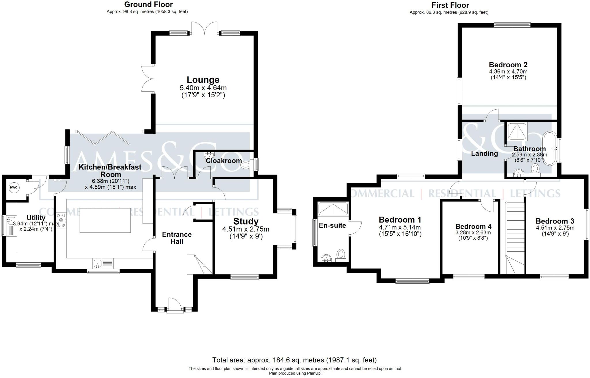 Browns End Road, Dunmow floorplan