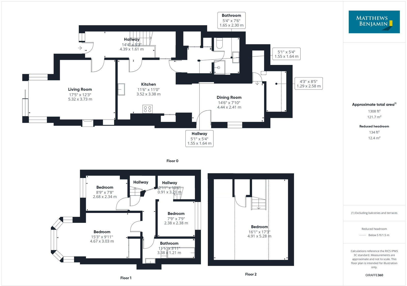 Hillside, Oakthwaite Road, Windermere, Cumbria, LA23 2BD floorplan