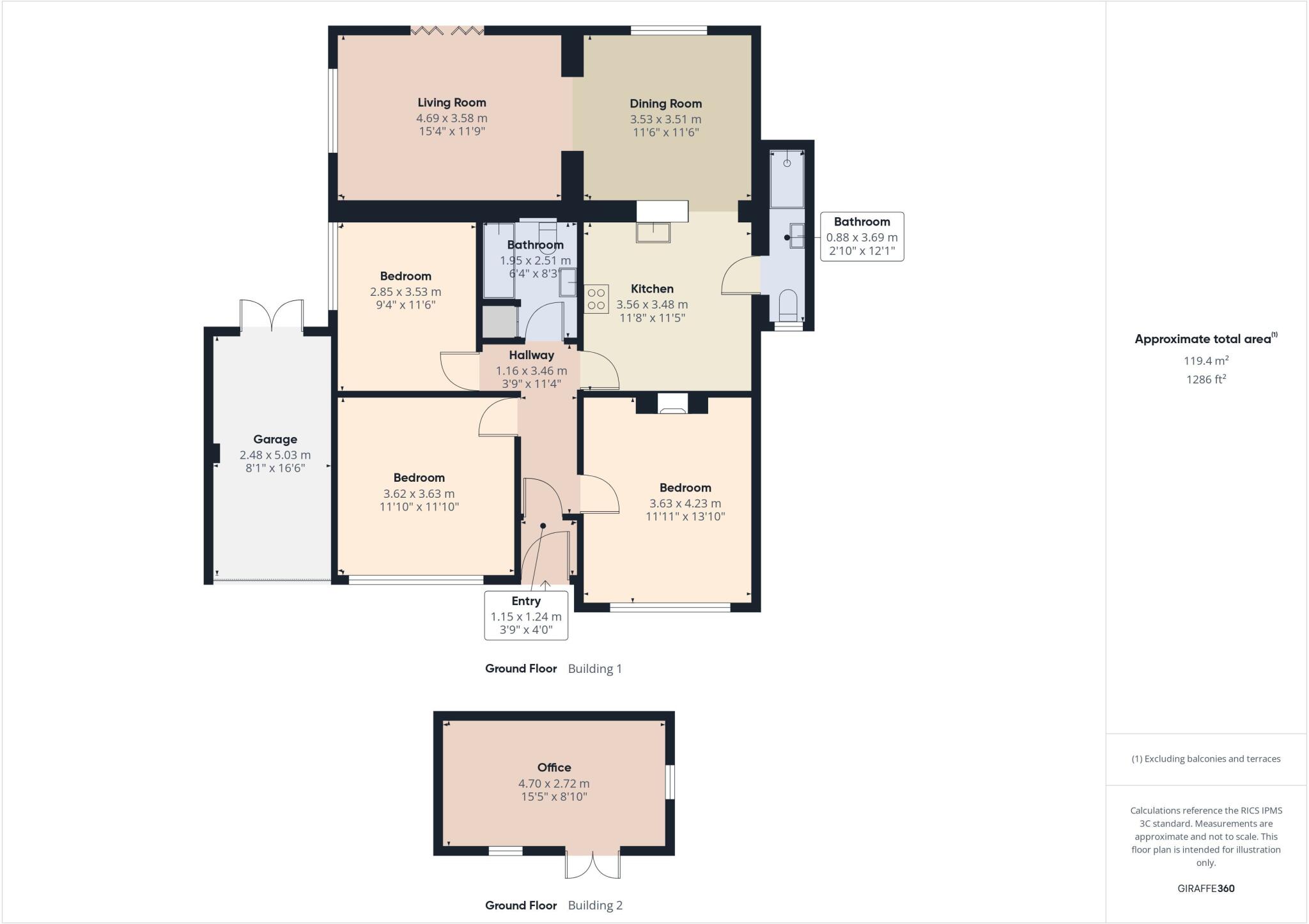 Carrington Avenue, Flackwell Heath, High Wycombe, HP10 floorplan