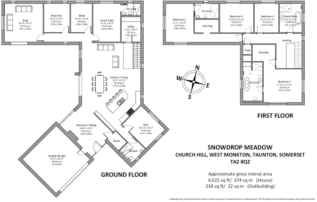 Hammet Street, Taunton floorplan