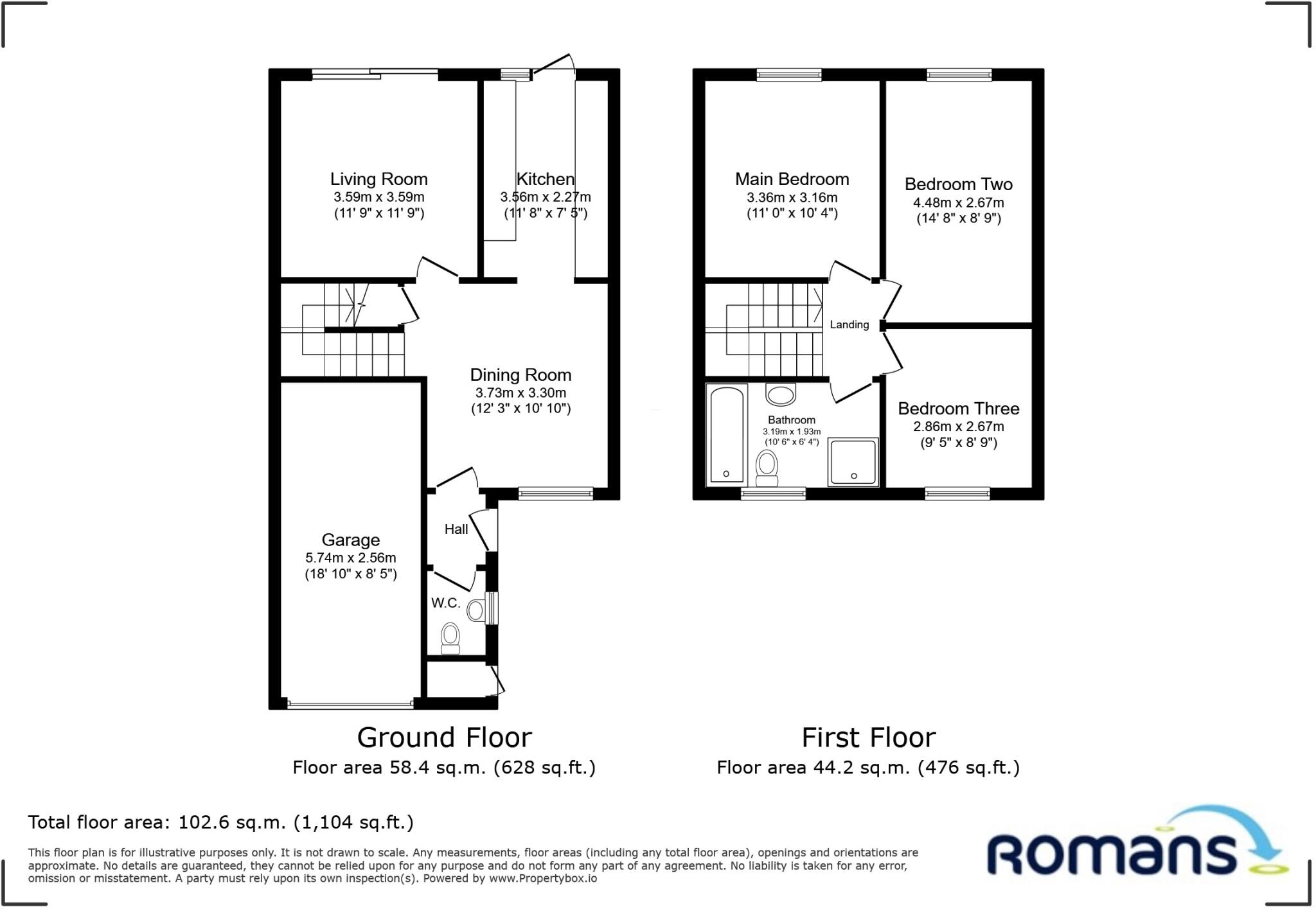 Rugby Close, Owlsmoor, Sandhurst floorplan