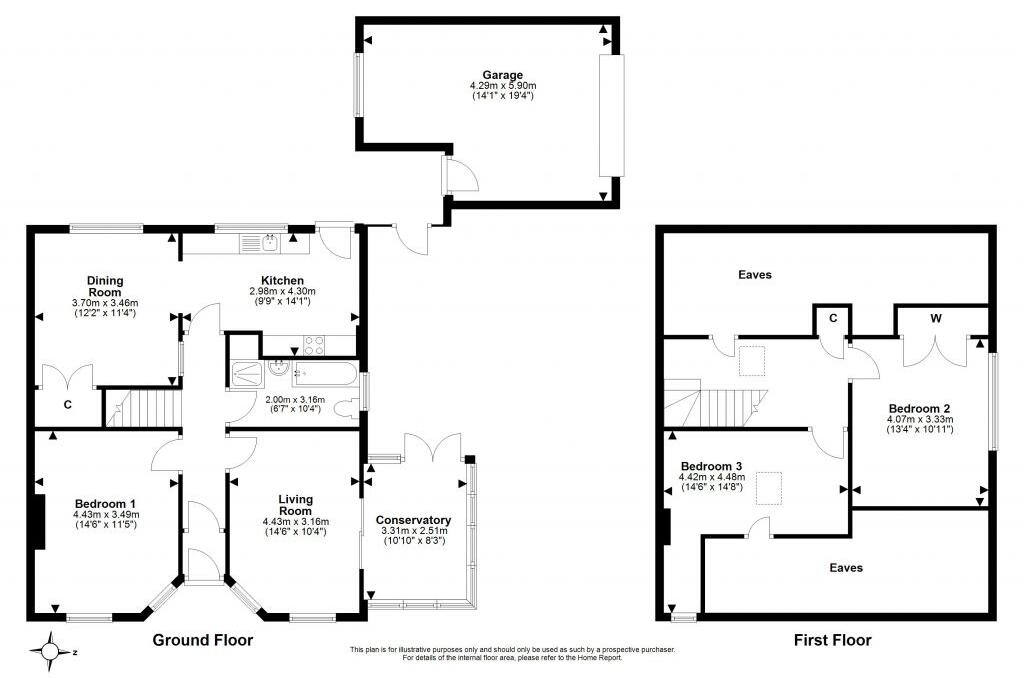 12 Rosebank Gardens, Edinburgh, EH5 3QR floorplan